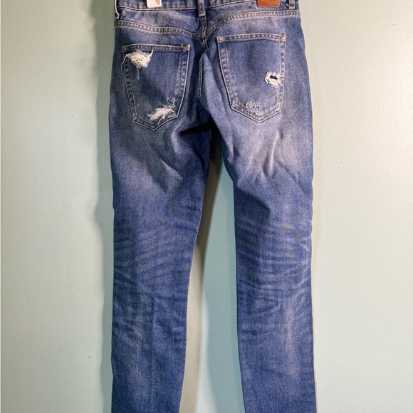 Zara Heritage Denim, distressed, size 00. - Picture 5 of 6